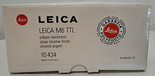 Leica M6 TTL Body 