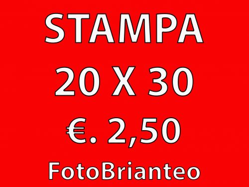 STAMPA 20 X 30